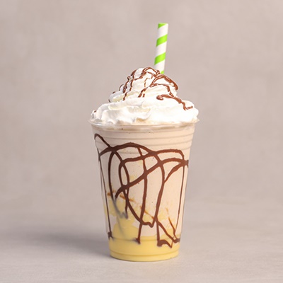 Chocolate Custard Doughnut Milkshake