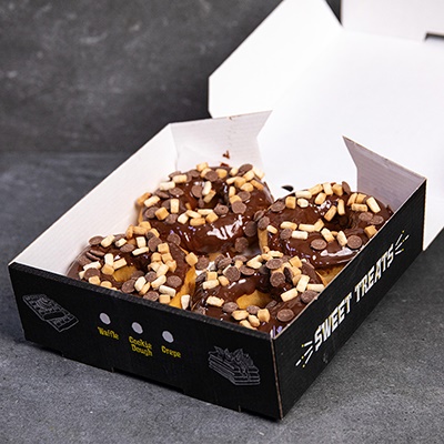 Twix Bits Doughnuts Box