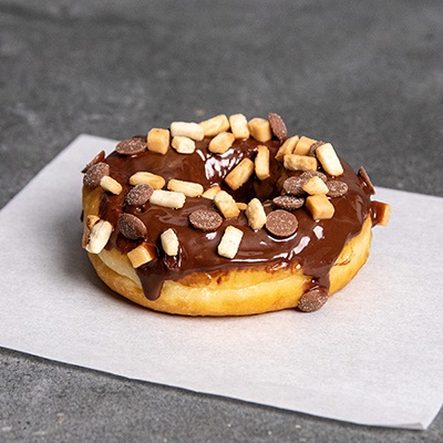 Twix Bits Doughnut