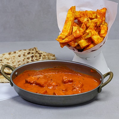 Butter Chicken Curry With Chips or Naan
