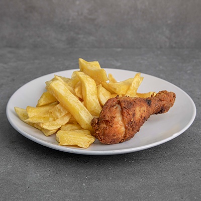 1PC Chicken & Chips