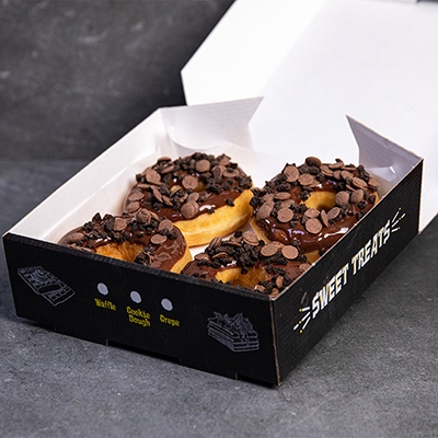 Galaxy Cookie Crumble Doughnuts Box
